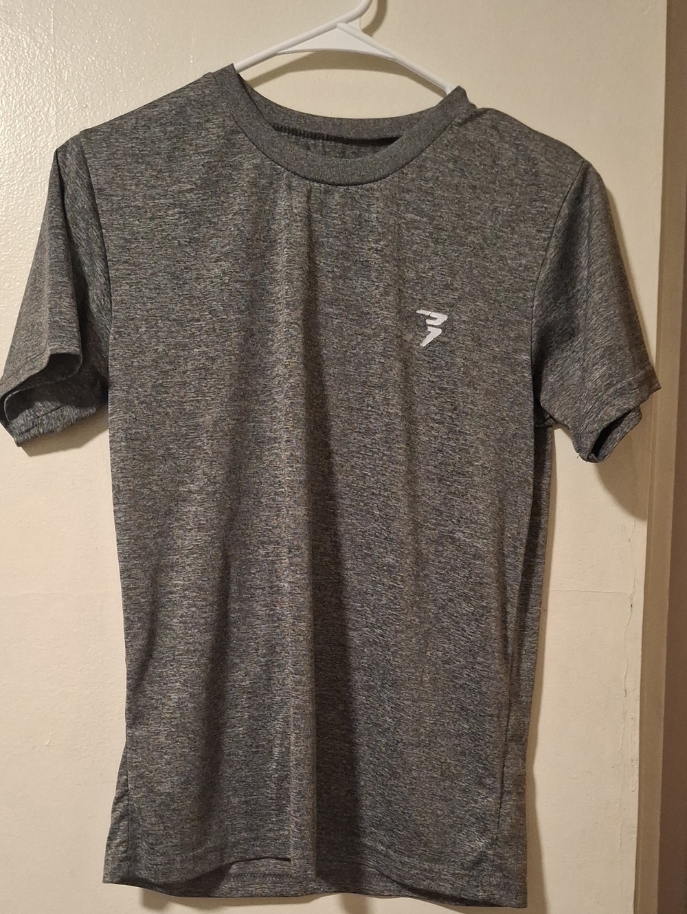 Boys' Gray Performance Short Sleeve Tee
